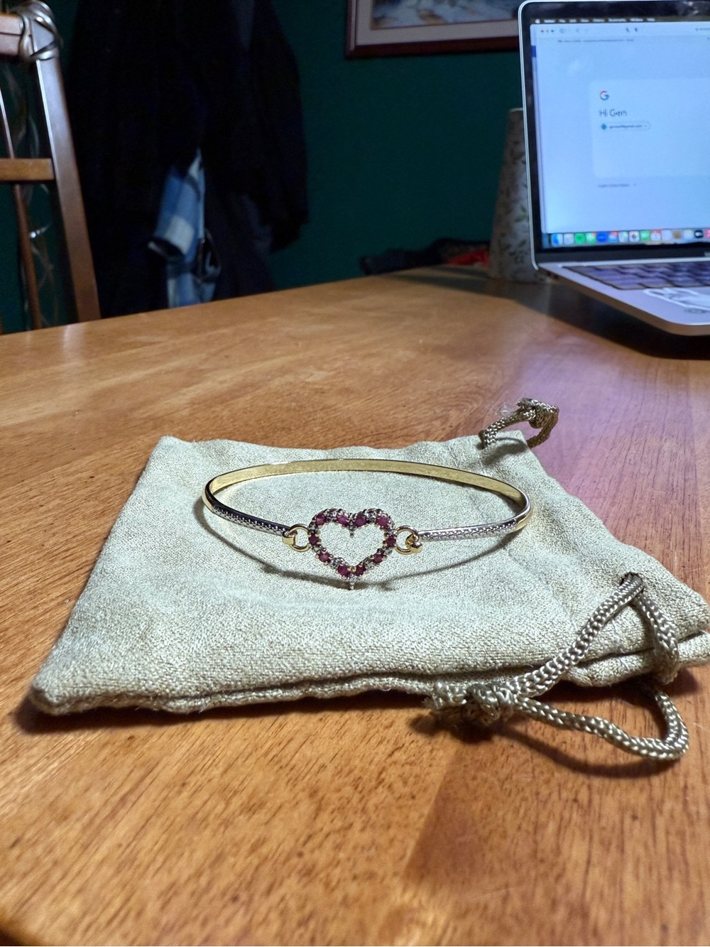 NWT! JTV Heart Bracelet - Picture 3 of 7